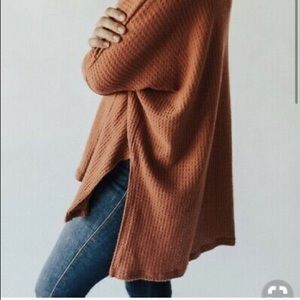 CJLA Bradley Waffle Knit Top